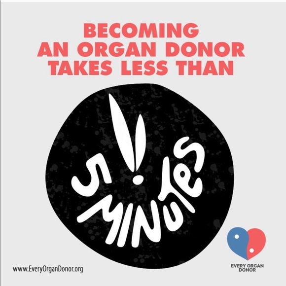 Help save a life!! Become an organ donor today!! - Picture 4 of 5